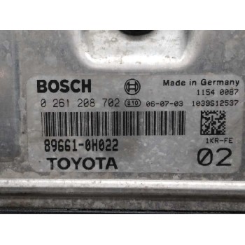 Recambio de centralita motor uce para citroën c1 sx referencia OEM IAM 896610H022 0261208702 