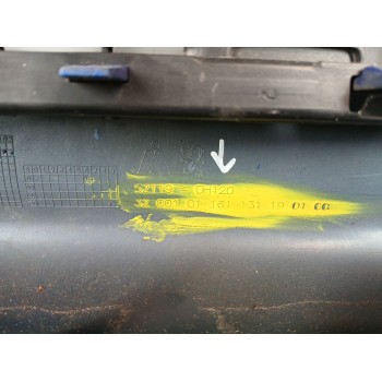 Recambio de paragolpes delantero para peugeot 108 1.0 vti referencia OEM IAM 521190H150  