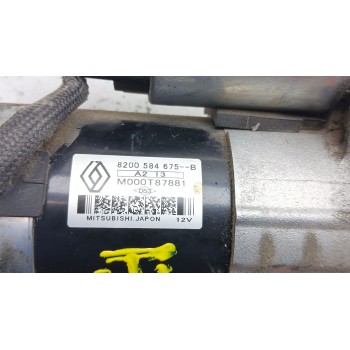 Recambio de motor arranque para nissan juke (f15) 1.5 dci referencia OEM IAM 8200584675b m000t87881 