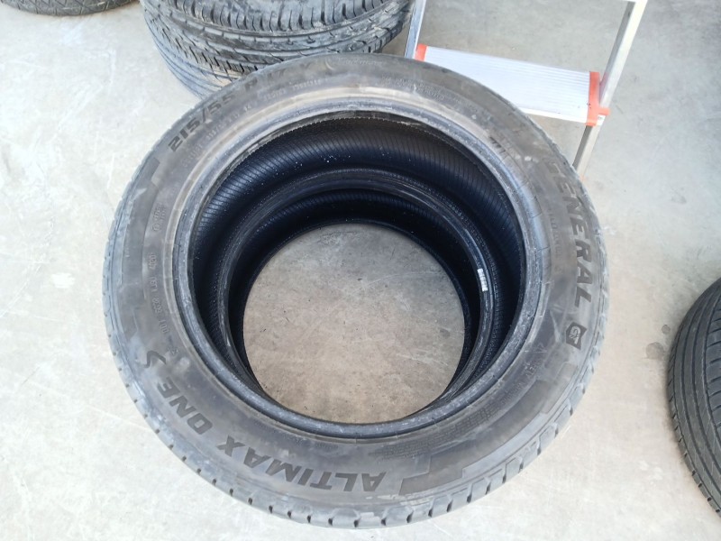 Recambio de neumatico para nissan juke (f15) 1.5 dci referencia OEM IAM 215-55-17 94V X2 GENERAL 2020