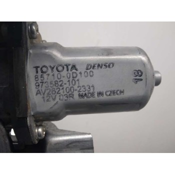 Recambio de elevalunas delantero derecho para toyota yaris active referencia OEM IAM 857100D100 973582101 5P 2 CABLES