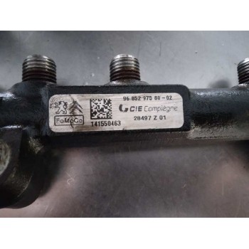 Recambio de rampa inyectora para ford tourneo courier (c4a) 1.5 tdci cat referencia OEM IAM 9685297580  