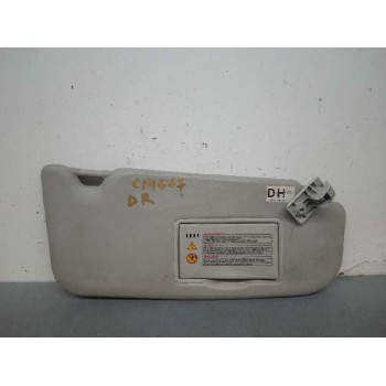 Recambio de parasol derecho para nissan qashqai (j10) acenta referencia OEM IAM   