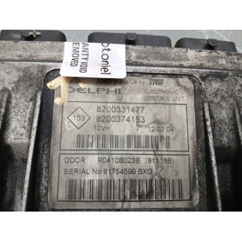 Recambio de centralita motor uce para renault clio ii (bb_, cb_) 1.5 dci referencia OEM IAM 8200331477 8200374153 