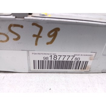 Recambio de sistema audio / radio cd para peugeot rifter access standard referencia OEM IAM 9818777780  