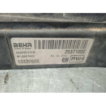 Recambio de electroventilador para opel meriva b cosmo referencia OEM IAM 13337686  
