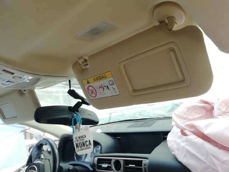 Recambio de parasol derecho para lexus is 300h referencia OEM IAM 7431053640B0  