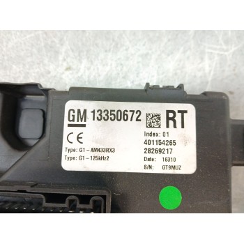 Recambio de centralita bsi para opel corsa d (s07) 1.4 (l08, l68) referencia OEM IAM 13350672  