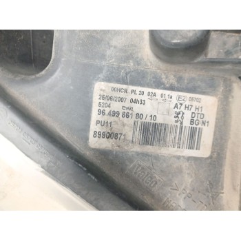 Recambio de faro derecho para peugeot 207 sw (wk_) 1.6 hdi referencia OEM IAM 9649986180  620895