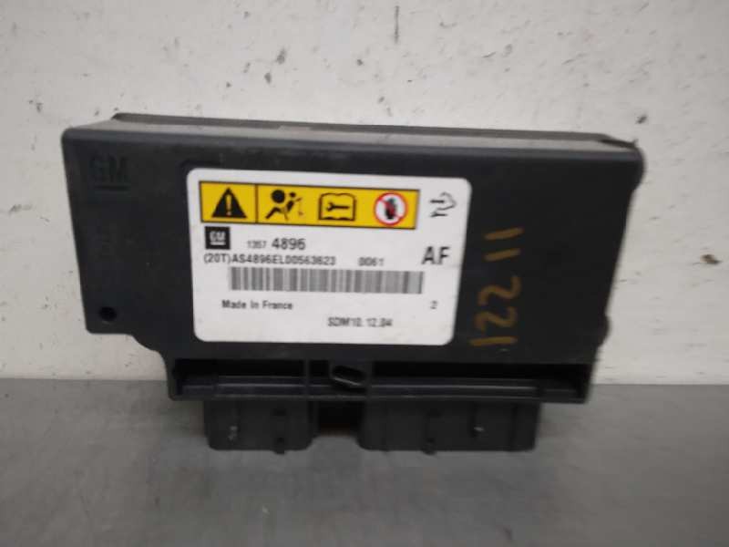 Recambio de centralita airbag para opel astra j lim. cosmo referencia OEM IAM 13574896  
