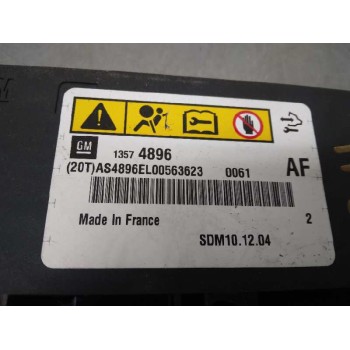 Recambio de centralita airbag para opel astra j lim. cosmo referencia OEM IAM 13574896  