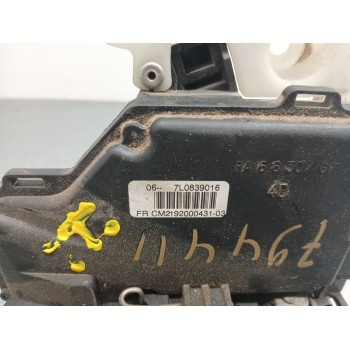 Recambio de cerradura puerta trasera derecha para seat altea (5p1) 1.9 tdi referencia OEM IAM 7L0839016D  