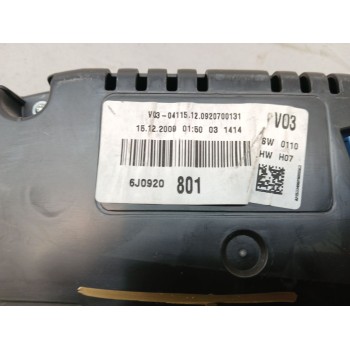 Recambio de cuadro instrumentos para seat ibiza (6j5) reference referencia OEM IAM 6J0920801 6J0920801 