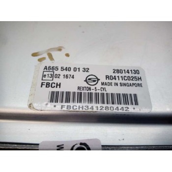 Recambio de centralita motor uce para ssangyong rexton 2.7 turbodiesel cat referencia OEM IAM A6655400132  