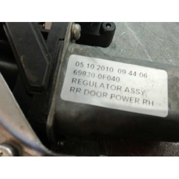 Recambio de elevalunas trasero derecho para toyota verso active referencia OEM IAM 698300F040 ELECTRICO 10 PIN