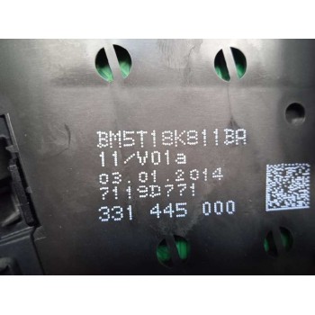 Recambio de sistema audio / radio cd para ford focus lim. (cb8) trend referencia OEM IAM BM5T18K811BA MANDOS 