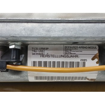 Recambio de airbag delantero derecho para bmw x5 (e53) 3.0d referencia OEM IAM 713112503p  
