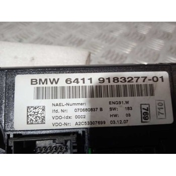 Recambio de mando climatizador para bmw serie 1 coupe (e82) 120d referencia OEM IAM 64119183277  