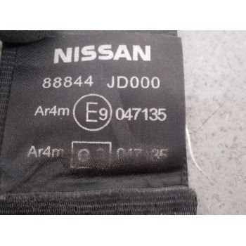 Recambio de cinturon seguridad trasero derecho para nissan qashqai (j10) acenta 4x4 referencia OEM IAM 88844JD000  