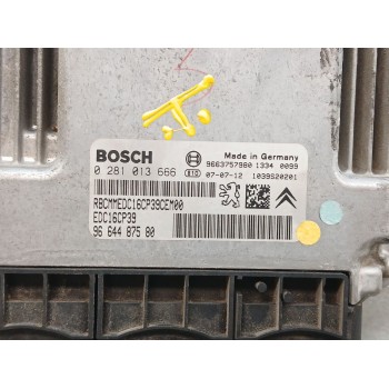 Recambio de centralita motor uce para peugeot 4007 premium referencia OEM IAM 0281013666 9664487580 