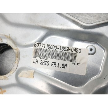 Recambio de elevalunas delantero izquierdo para nissan qashqai i (j10, nj10) 1.5 dci referencia OEM IAM 80771JD000  