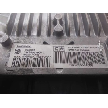 Recambio de centralita motor uce para peugeot 307 cc (s2) sport referencia OEM IAM 5WS40276DT 9661835980 9655534080