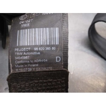 Recambio de cinturon seguridad delantero derecho para peugeot 3008 confort referencia OEM IAM 9682036580  