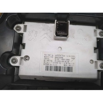 Recambio de cuadro instrumentos para peugeot 3008 confort referencia OEM IAM 9666276380 9666276380 