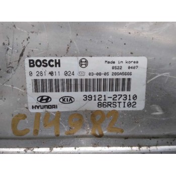 Recambio de centralita motor uce para kia carens 2.0 turbodiesel cat referencia OEM IAM 3912127310 0281011024 