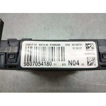 Recambio de centralita bsi para peugeot 308 ii (lb_, lp_, lw_, lh_, l3_) 1.6 hdi referencia OEM IAM 9807054180  