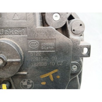 Recambio de cerradura puerta trasera derecha para mini mini (f56) cooper referencia OEM IAM 728194009 5 cables 