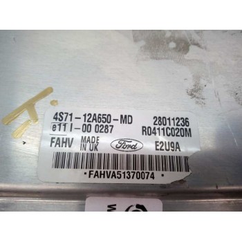 Recambio de centralita motor uce para ford mondeo berlina (ge) 2.0 tdci cat referencia OEM IAM 4S7112A650MD  