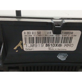 Recambio de cuadro instrumentos para volkswagen golf iv berlina (1j1) básico referencia OEM IAM 1j0919861dx 0263611502 