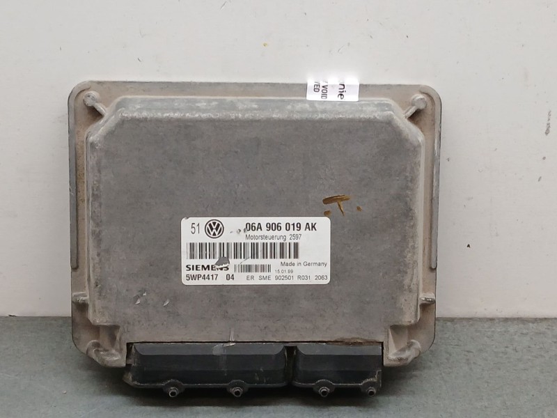 Recambio de centralita motor uce para volkswagen golf iv berlina (1j1) básico referencia OEM IAM 06a906019ak  