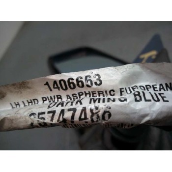 Recambio de retrovisor izquierdo para cadillac cts 3.2 elegance referencia OEM IAM 25747486 ABATIBLE 6+6 PINS