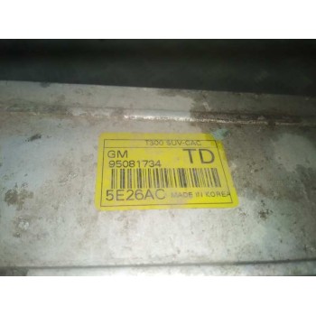 Recambio de intercooler para opel mokka excellence referencia OEM IAM 95081734  