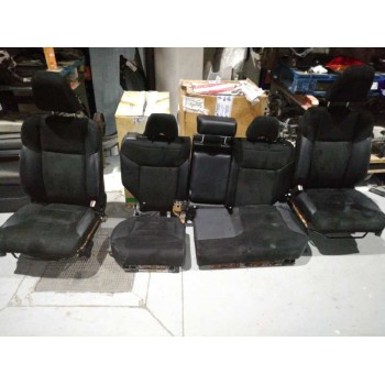 Recambio de juego asientos completo para honda cr-v comfort 4x2 referencia OEM IAM  NEGRO MIXTO CON ISOFIX