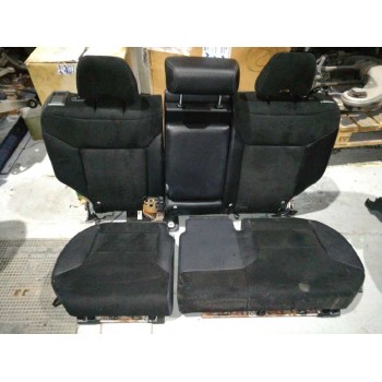 Recambio de juego asientos completo para honda cr-v comfort 4x2 referencia OEM IAM  NEGRO MIXTO CON ISOFIX