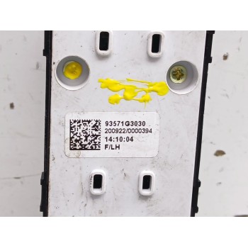 Recambio de mando elevalunas delantero izquierdo para hyundai i30 (pd) 2020 referencia OEM IAM 93571G3030PMP  