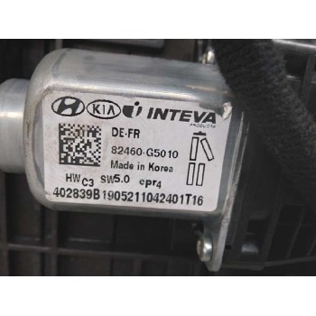Recambio de elevalunas delantero derecho para kia niro drive referencia OEM IAM 82480G5110 82460G5010 6 PINES