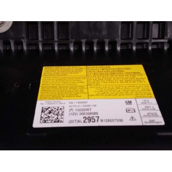 Recambio de kit airbag para opel insignia berlina 2.0 cdti cat referencia OEM IAM 13575447 1 SERIE 