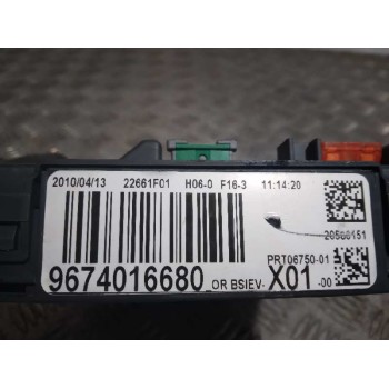 Recambio de centralita bsi para peugeot 207 confort referencia OEM IAM 9674016680  