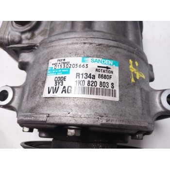 Recambio de compresor aire acondicionado para volkswagen passat b6 (3c2) 2.0 tdi referencia OEM IAM 1K0820803S  