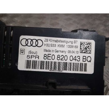 Recambio de mando climatizador para seat exeo st (3r5)(2009>) reference referencia OEM IAM 8E0820043BQ 8E0820043BQ5PR 
