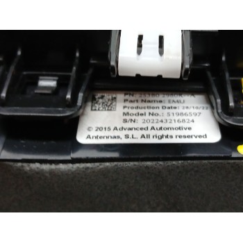 Recambio de luz interior para renault megane e-tech suv ev40 referencia OEM IAM 253b02980r 264307454r 