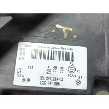 Recambio de faro derecho para volkswagen passat b6 (3c2) 2.0 tdi referencia OEM IAM 3c0941006j 1el24701402 