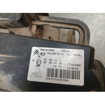 Recambio de faro izquierdo para citroën c3 picasso (sh_) 1.6 hdi referencia OEM IAM 9681873980  