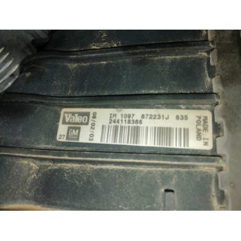 Recambio de intercooler para opel vectra c berlina club referencia OEM IAM 244118366  