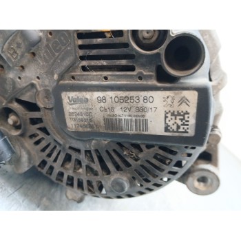 Recambio de alternador para citroën jumpy iii furgoneta (v_) 1.6 bluehdi 95 referencia OEM IAM 9810525380 / 1612458880  
