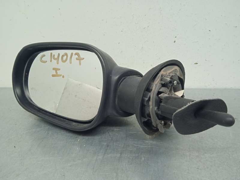 Recambio de retrovisor izquierdo para dacia logan básico referencia OEM IAM 8200763083 NEGRO MECANICO MANUAL